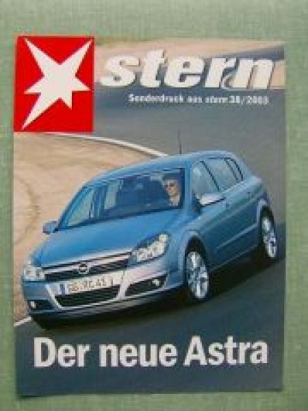 stern 38/2003 Neue Opel Astra C