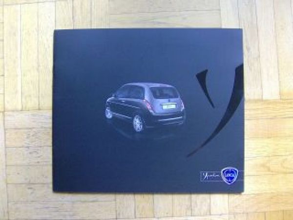 Lancia Ypsilon Prospekt März 2010 +Preise 8/2010 NEU