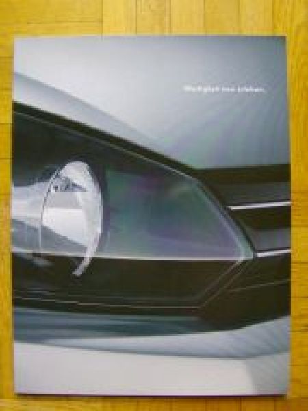 VW Golf6 Wertigkeit neu erleben Hochglanz Prospekt