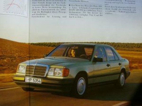 Mercedes Benz 200, 230E, 260E, 300E W124 Limousine Dezember 1984