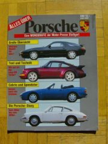 Porsche Monografie 356-959,944,911,928 Rarität