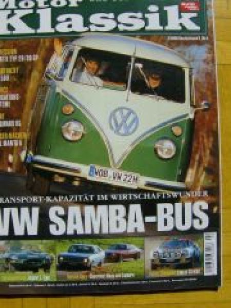 Motor Klassik 2/2006 VW T1 Samba Bus, Chevrolet Nova,Camaro