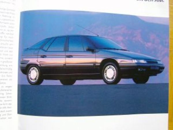 Citroen XM 20 Classic Tecnic 30 V6 Juli 1989 Großformat