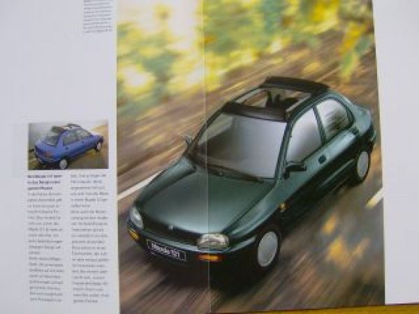Mazda PKW-Programm Oktober 1994 121, 323, 626, MPV,MX-5, MX-3