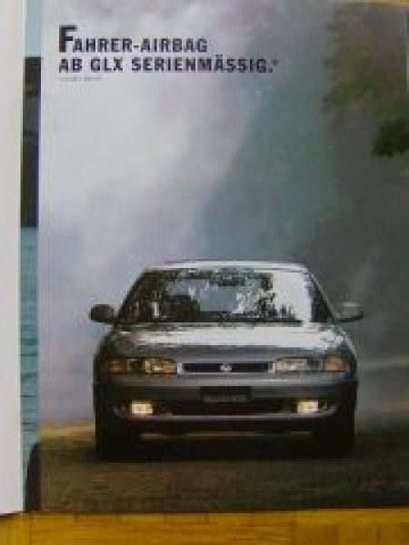 Mazda 626 Prospekt Stufenheck Fließheck Oktober 1994