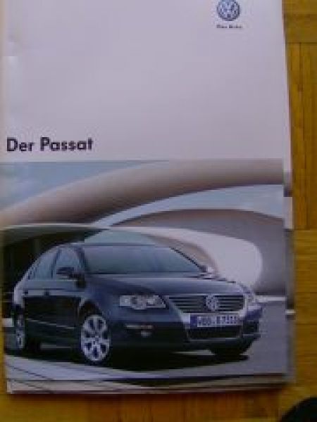 VW Passat Limousine +R-Line +Preisliste Oktober 2007