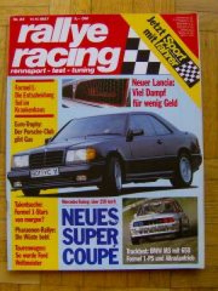 rallye racing 23/1987 BMW M3 E30 Rallyecross,Brabus 300CE 3,6 C1