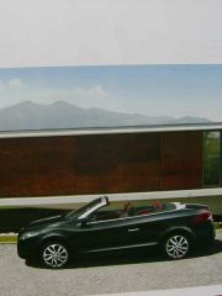 Renault Mègane Coupè-Cabriolet Prospekt Mai 2010 NEU