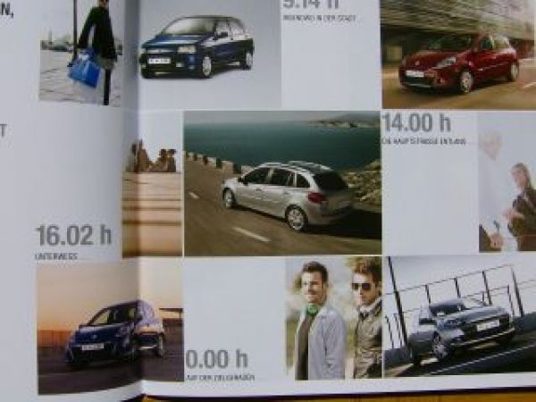 Renault Clio & Grandtour 20 Jahre +GT +Sport Dezember 2010