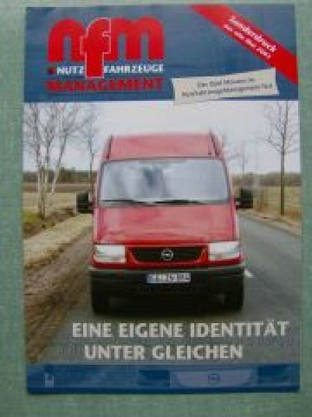 nfm 5/2003 Opel Movano Test Sonderdruck