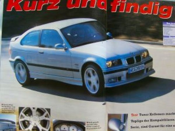 sport auto 5/1998 BMW 328i E46 vs. Alfa 156 V6, Audi TT, 911 Tur