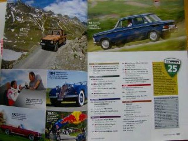 Motor Klassik 8/2009 25 Jahre Jubiläurmsheft