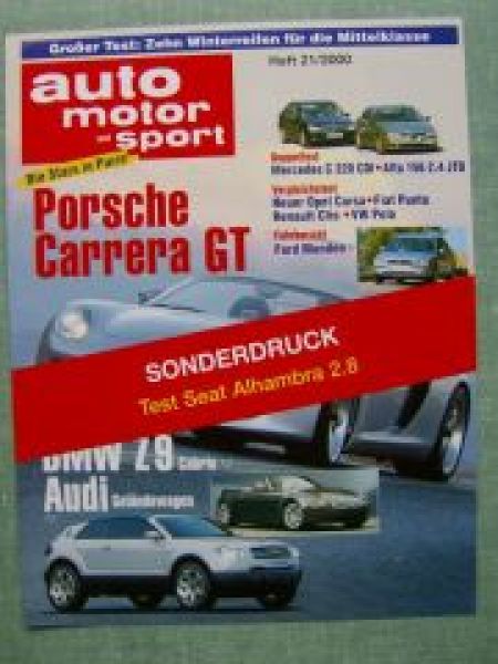 AMS 21/2000 Seat Alhambra 2.8 Test