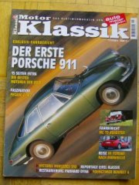 Motor Klassik 11/2001