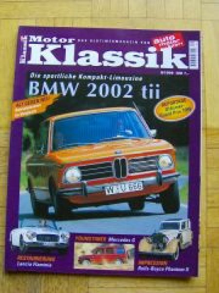 Motor Klassik 9/1999