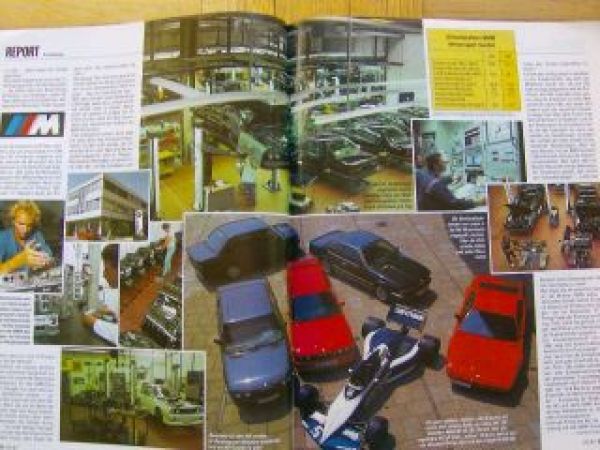 rallye racing 25/1987 Porsche 944 Turbo S,BMW M1,M3 E30 M5 E28