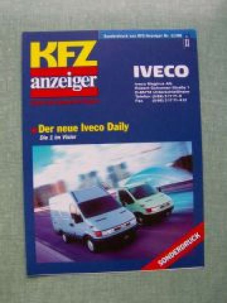 KFZ anzeiger 11/1999 Iveco Daily Sonderdruck