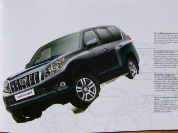 Toyota Land Cruiser Prospekt Februar 2011 NEU