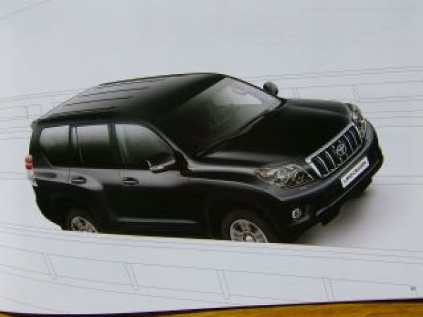 Toyota Land Cruiser Prospekt Februar 2011 NEU