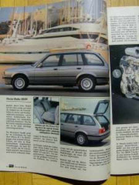 ams 18/1987 BMW 3er Touring E30,Cabrio M3,Hymertramp 155,480ES