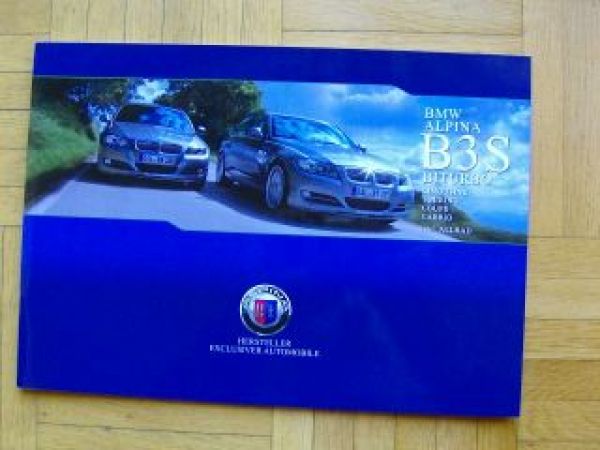 Alpina B3S Biturbo E90 E91 E92 E93 +E30 E21 E36 E46 November 201