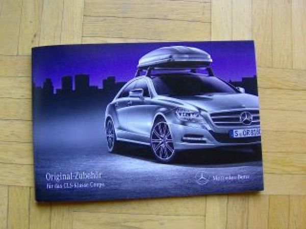 Mercedes Benz CLS Klasse Coupè Original Zubehör Januar 2011 NEU