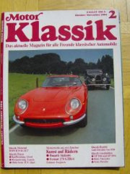 Motor Klassik 11/1984