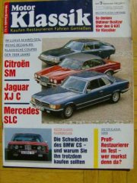 Motor Klassik 9/1992