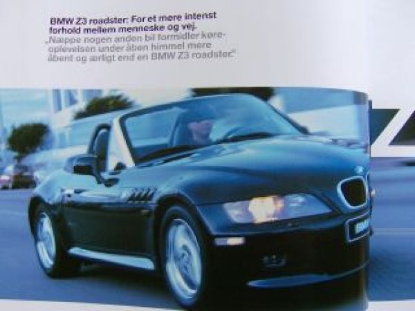 BMW Fascination 1999 Dänemark Z3 roadster, E38, E39,E31, E36