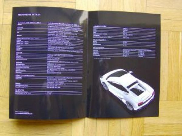 Lamborghini Gallardo LP 560-4 Technische Daten Deutsch 2011