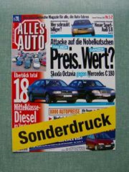 Alles Auto österreichisches Magazin Skoda Octavia SLX 1.8 20V C1