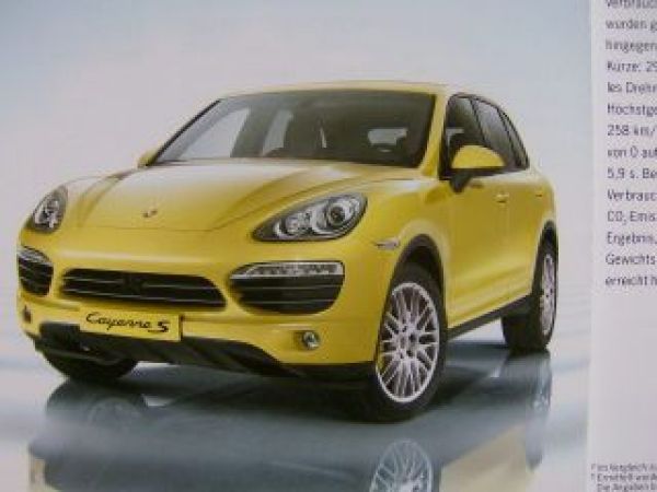Porsche Cayenne (957) Buch August 2010 NEU