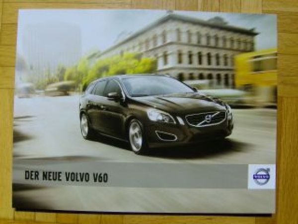 Volvo V60 Prospekt Juli 2010 +Preisliste NEU