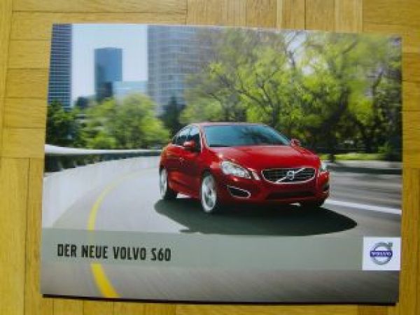 Volvo S60 Prospekt Juli 2010 +Preisliste NEU Y20