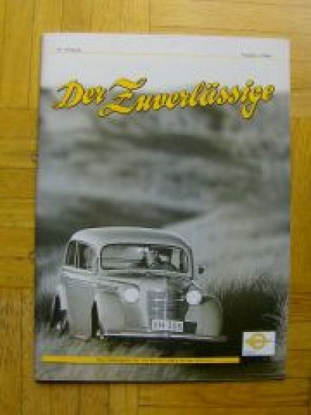 Opel Der Zuverlässige 3/2000 Nr.141 Sonderkarossen,Rekord D, Com