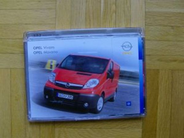Opel Vivaro Movano Pressemappe 7/2006 +CD