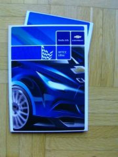 Chevrolet WTCC Ultra Presse Media Info CD Paris 2006