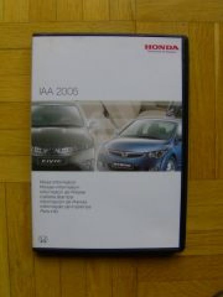 Honda IAA 2005 Presse-Information Civic, Accord, S2000