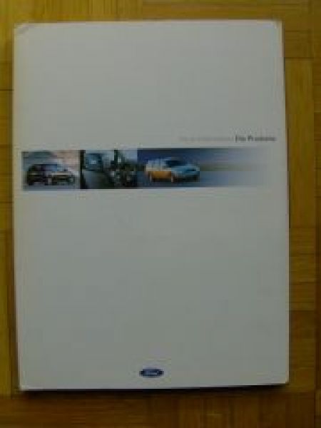 Ford Pressemappe 2001 Focus TDCI, Monteo, Futura-Modelle
