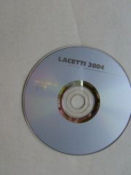 Daewoo Lacetti 2004 Media-Info CD Rarität