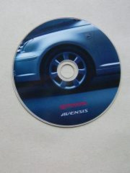 Toyota Avensis Presse CD Rarität Vorstellung