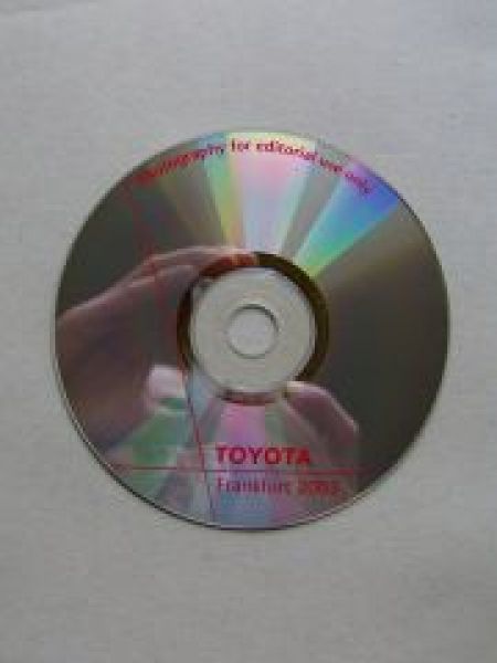 Toyota Photography CD Frankfurt IAA 2003