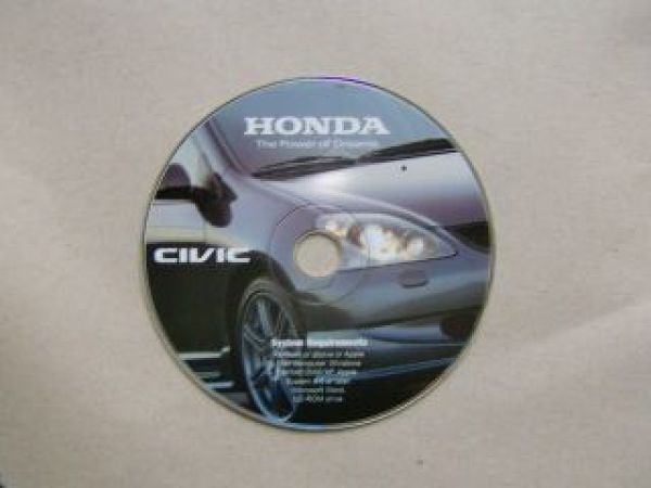 Honda Civic Presse CD Rarität