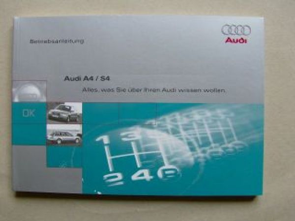 Audi A4/S4 Limousine Avant Juli 1997