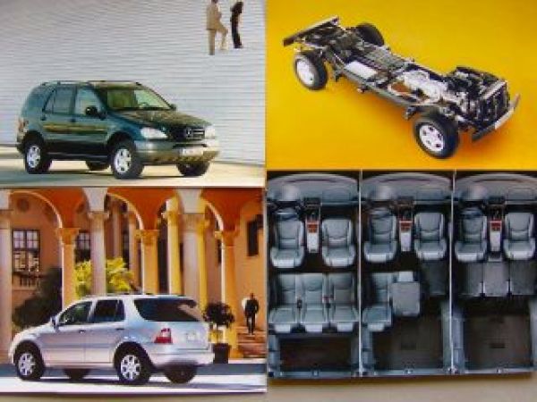 Mercedes Benz M-Klasse W163 Pressebilder 1998