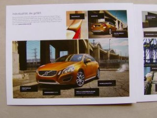 Volvo V60 und S60 Zubehör Prospekt Juli 2010 NEU