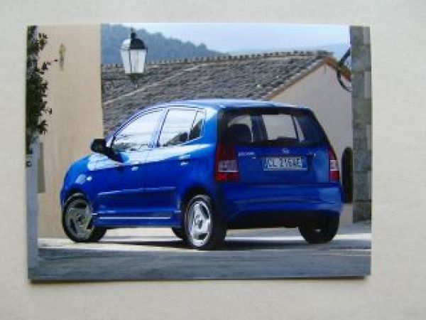 Kia Picanto Pressebilder März 2004 Rarität