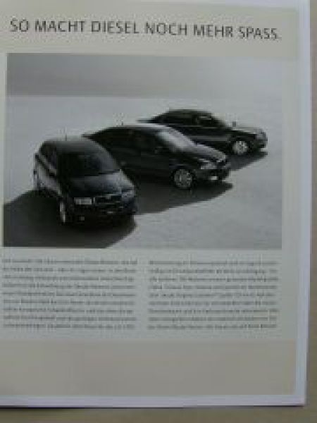 Skoda Dieselmotoren Neue Generation TDI September 2005