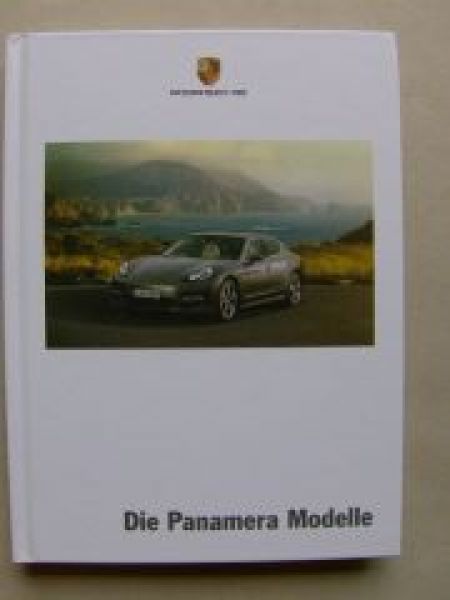 Porsche Panamera Modelle Buch Februar 2011 NEU (970)
