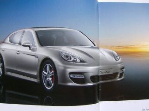 Porsche Panamera Modelle Buch Februar 2011 NEU (970)